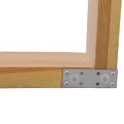 Magnodur Flat Connectors Silver 95mm x 35mm x 2.5mm 10 Pack