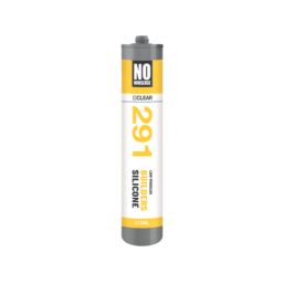 No Nonsense Builders Silicone Clear 310ml - Screwfix