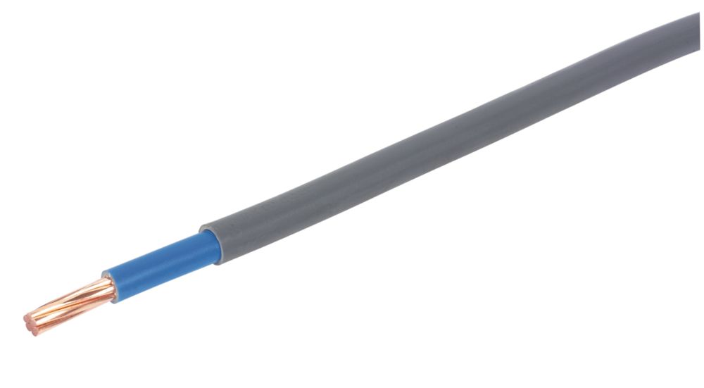 Prysmian 6181Y Grey 1-Core 25mm² Meter Tails Cable 5m Coil