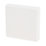Schneider Electric Ultimate Slimline 45A Unswitched Cooker Outlet Plate  White