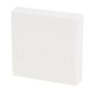 Schneider Electric Ultimate Slimline 45A Unswitched Cooker Outlet Plate  White