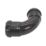 FloPlast Push-Fit Bend Black 92.5° 32mm