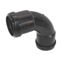 FloPlast Push-Fit Bend Black 92.5° 32mm