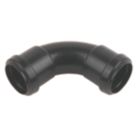 FloPlast Push-Fit Bend Black 92.5° 32mm