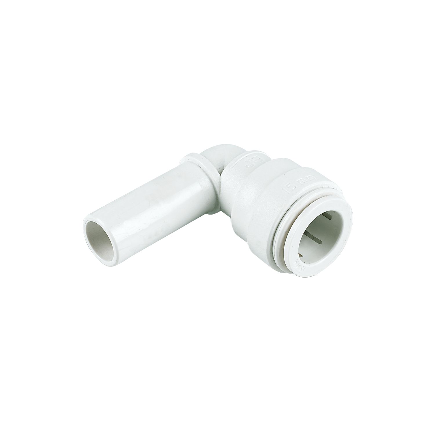 JG Speedfit Plastic Push-Fit Equal 90° Stem Elbow 10mm (83779)
