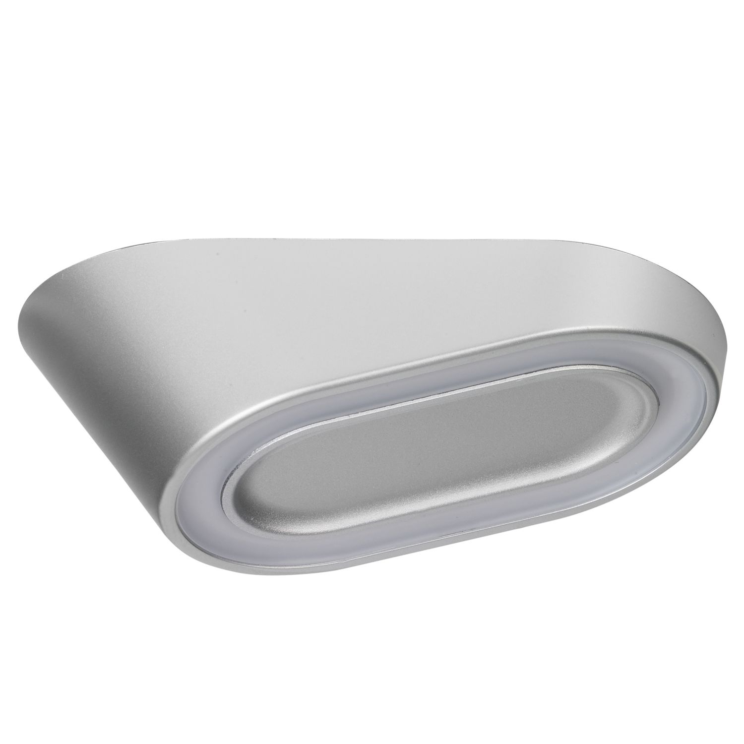 4lite Hampton Wedge LED Silver Cool White Under Cabinet Light Without Bezel 2.5W 85lm (837AX)