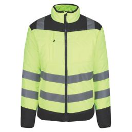 Regatta  Hi-Vis Thermal Jacket Yellow / Navy Medium 46" Chest