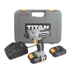 Titan TTI885IPD 18V 2 x 2.0Ah Li Ion TXP Cordless Impact Driver