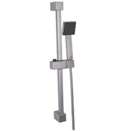 ETAL Diamond Rear-Fed Concealed Polished Chrome Thermostatic Bar Mixer Shower