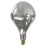 Calex XXL EVO Silver E27 Decorative LED Light Bulb  160lm 6W