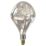 Calex XXL EVO Silver E27 Decorative LED Light Bulb  160lm 6W