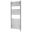Towelrads 1186mm x 450mm 1365BTU Chrome Flat Electric Towel Radiator