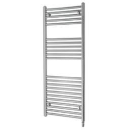 Towelrads 1186mm x 450mm 1365BTU Chrome Flat Electric Towel Radiator