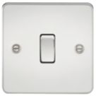 Knightsbridge  10AX 1-Gang 2-Way Light Switch  Polished Chrome
