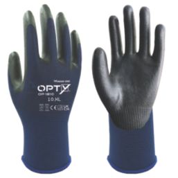 Wonder Grip OP-1810 Opty General Handling Gloves Blue X Large