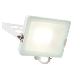Saxby Salde Outdoor LED Floodlight Matt White 30W 2400lm