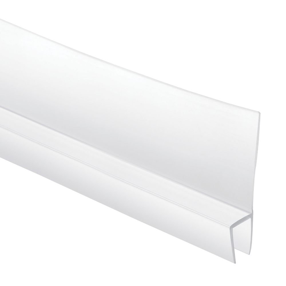 Shower Screen Seal Clear 6mm x 1000mm Screwfix