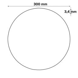 Erbauer  Masonry Turbo Diamond Blade 300mm x 20mm