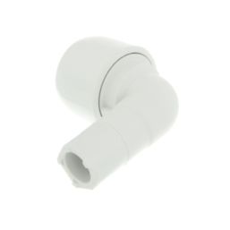 Hep2O  Plastic Push-Fit Equal 90° Stem Elbow 22mm