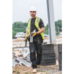 DEWALT Pro Tradesman Work Trousers Black 30" W 29" L