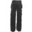 DEWALT Pro Tradesman Work Trousers Black 30" W 29" L