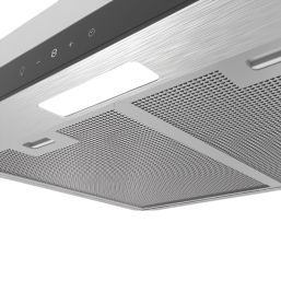 Cooke & Lewis  Cooker Hood 598mm Grey