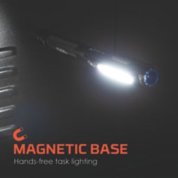 Nebo Blueline Rechargeable LED Handheld Torch Black 450lm