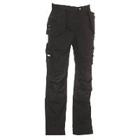 Herock Dagan Work Trousers Black 32" W 30" L