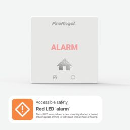 FireAngel  FA6829S Battery Standalone Ultra Slim Carbon Monoxide Alarm