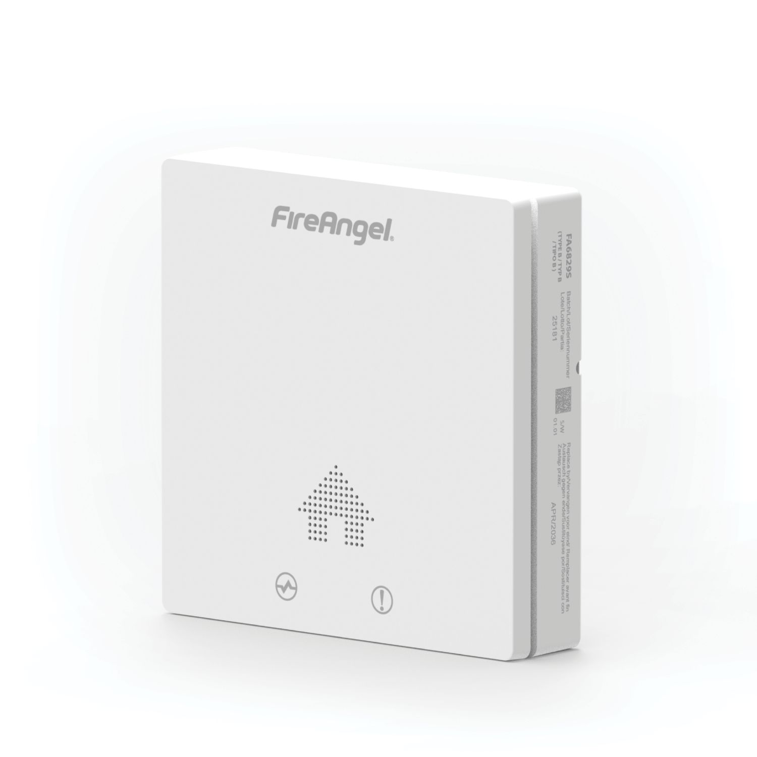 FireAngel FA6829S Battery Standalone Ultra Slim Carbon Monoxide Alarm (838CX)