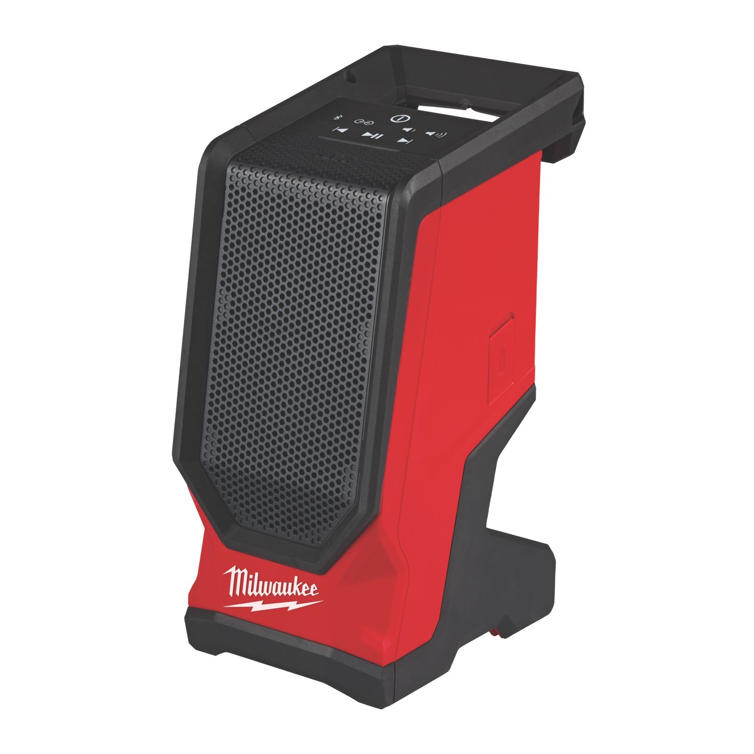 Milwaukee M18 SPEJSG2-0 Gen 2 18V Li-Ion RedLithium Cordless Bluetooth Speaker + 3A 1-Outlet Type C USB Charger - Bare (838EN)