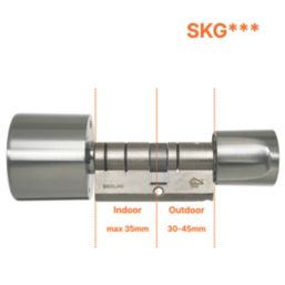 Bold SX-33  Smart Keyless Door Lock Bundle Stainless Steel