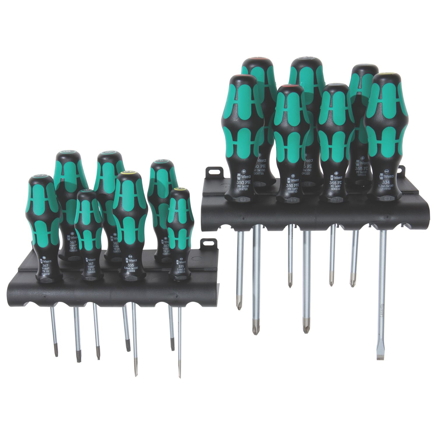 Wera Kraftform Plus Mixed Screwdriver Set 16 Pieces (838FP)