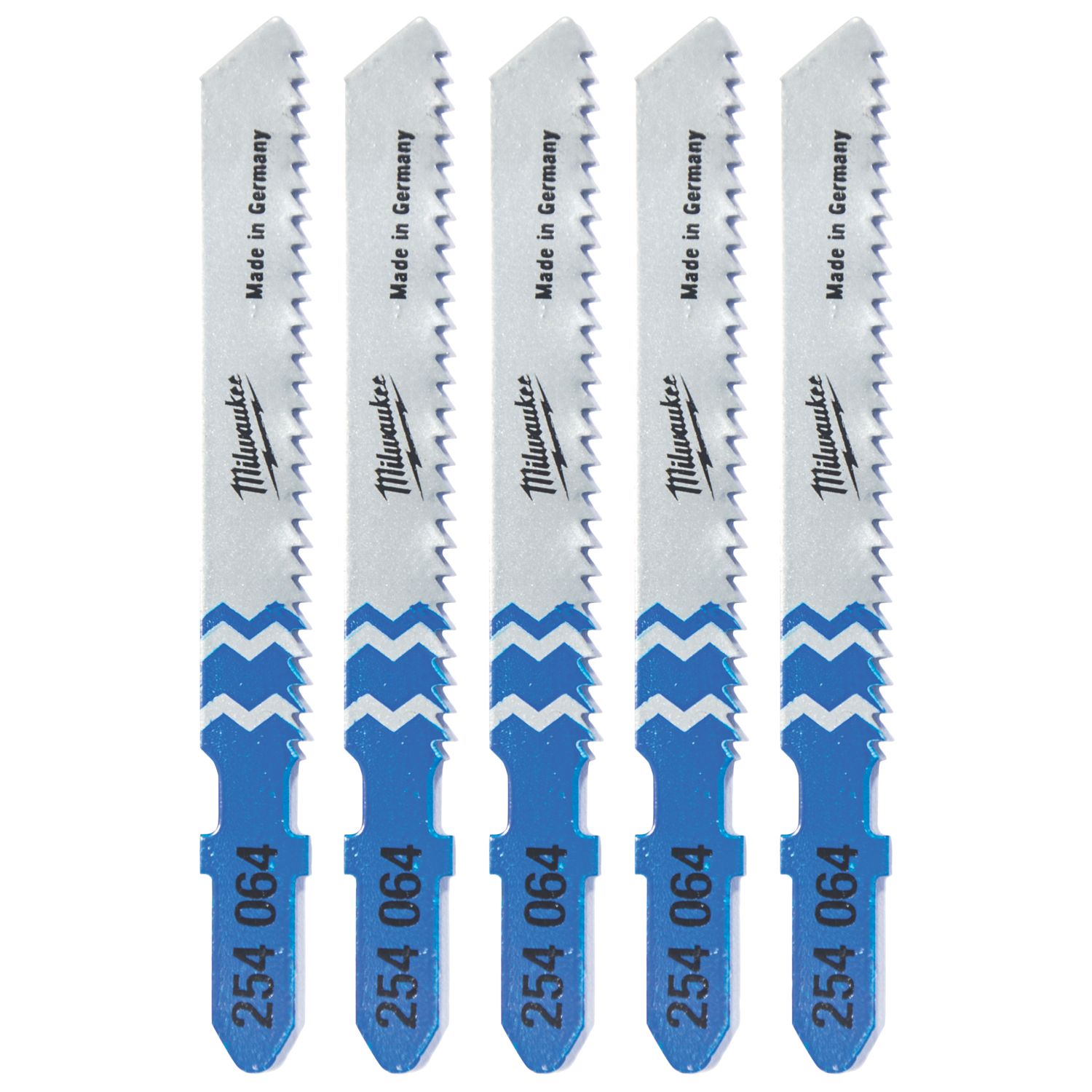Milwaukee 4932254064 Multi-Material Jigsaw Blades 55mm 5 Pack (838HH)