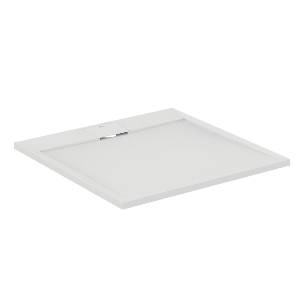 Ideal Standard i.life Ultraflat S E2965FR Square Shower Tray Pure White 900mm x 900mm x 30mm
