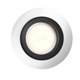Philips Hue Miliskin Adjustable Head  LED Smart Recessed Downlight Aluminium 5W 350lm