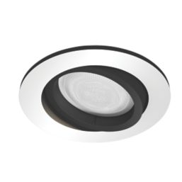 Philips Hue Miliskin Adjustable Head  LED Smart Recessed Downlight Aluminium 5W 350lm