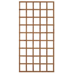 Forest  Softwood Rectangular Trellis 3' x 6' 5 Pack