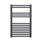 Time 801mm x 500mm 915BTU Anthracite Flat Designer Towel Radiator