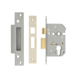 ERA  Satin Silver Euro Sashlock 65mm Case - 44mm Backset