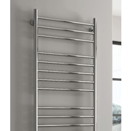 Reina 1500mm x 350mm 1792BTU Stainless Steel Flat Designer Towel Radiator