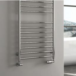 Reina 1500mm x 350mm 1792BTU Stainless Steel Flat Designer Towel Radiator