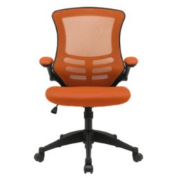 Nautilus Designs Luna Medium Back Task/Operator Chair Orange
