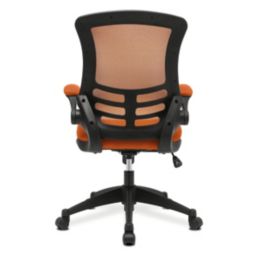 Nautilus Designs Luna Medium Back Task/Operator Chair Orange