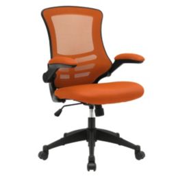 Nautilus Designs Luna Medium Back Task/Operator Chair Orange