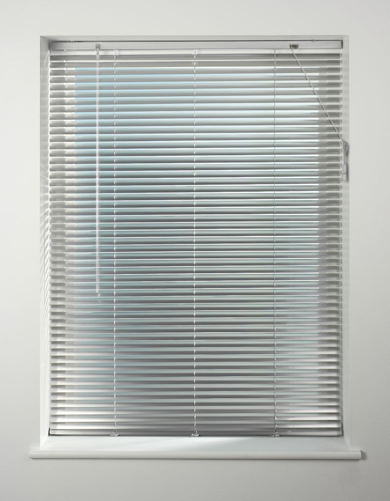 Universal Aluminium Venetian Non-Blackout Blind Silver 1650 x 2100mm ...