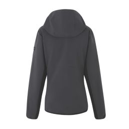 Regatta Ada Womens Stretch Softshell Jacket Seal Grey/Black Size 8
