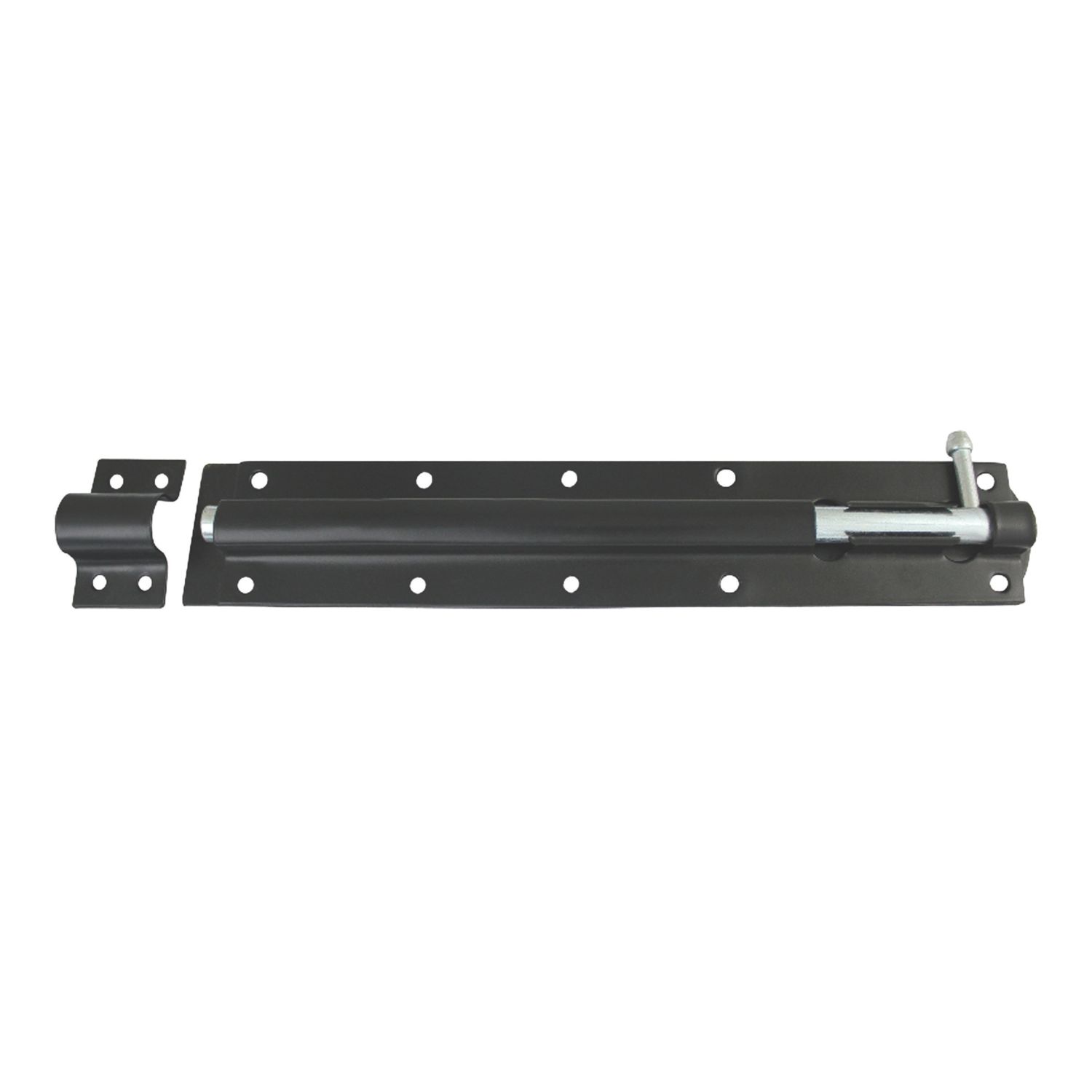 Smith & Locke Tower Gate Bolt Black 250mm (838VE)