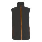 Regatta Navigate Fleece Bodywarmer Bodywarmer Black/Orange Pop X Large 43.5" Chest