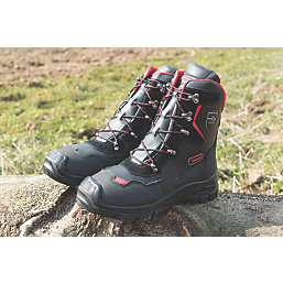 Oregon Yukon   Safety Chainsaw Boots Black Size 6.5